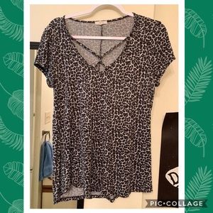 Maurices Leopard Print Top